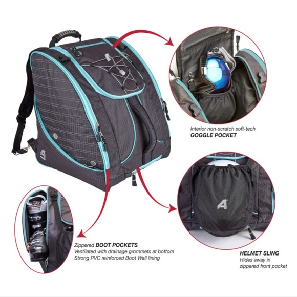 NWT Athlon Deluxe “Everything” Ski Boot bag - Picture 3 of 11